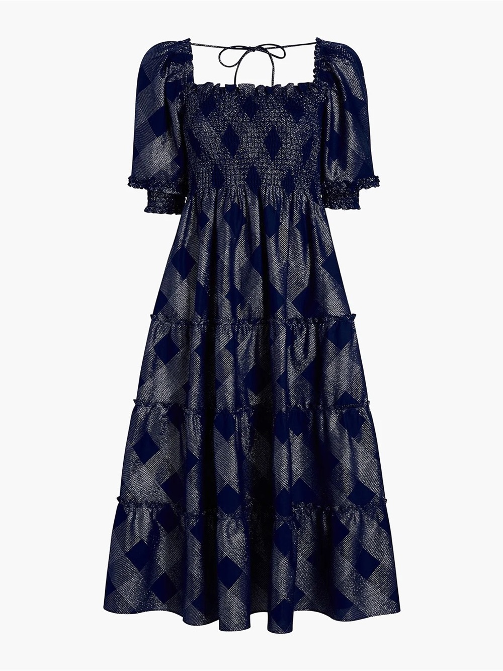 Hill House Neslie Navy Glitter Nap Dress